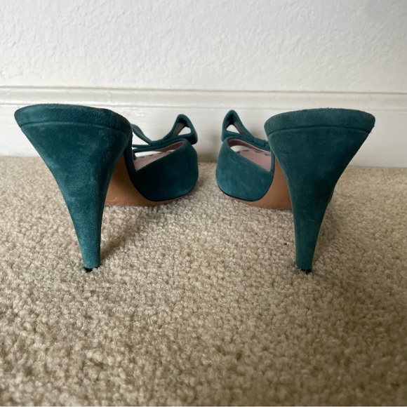 Moschino vintage bow slide sandal heels - Picture 4 of 6